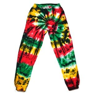 Max roux tie dye sweatpants size M